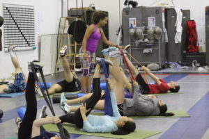 PDX Fencing workout class with Fancy