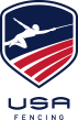 graphic of the U.S. Fencing logo